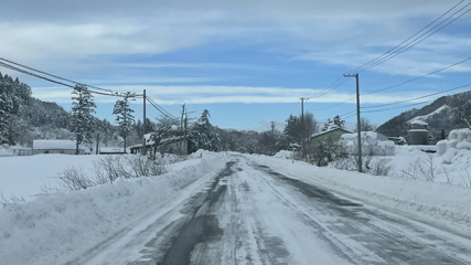 冬の道路