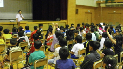 講演中の風景