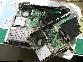 メイン基盤の交換