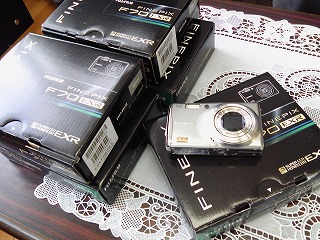中学校に整備されたデジカメ