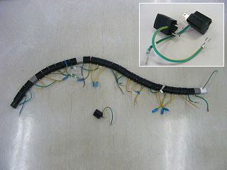 3P・2P変換プラグで作った百足