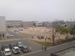 八雲小運動会練習風景