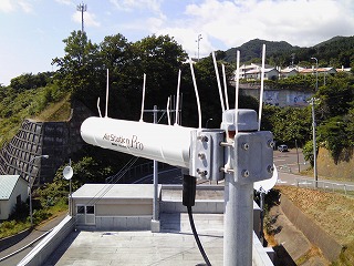 鳥害対策のアンテナ