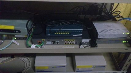 S○テレコムの設置したルーター