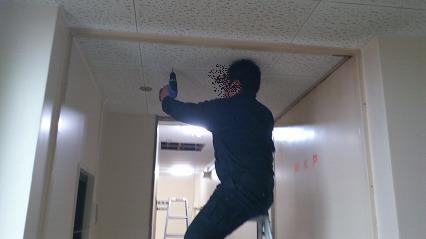 天井剥がしの術