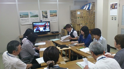TV会議の様子