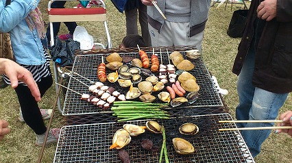 今年の焼き台