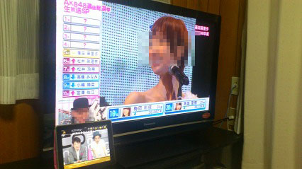 TVの解説をwebで見る。