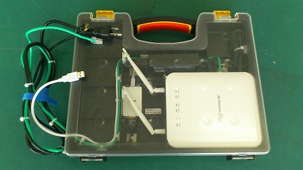 ポータブル無線AP装置