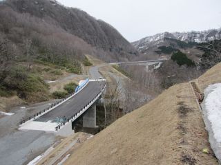 渓流橋と赤岳橋