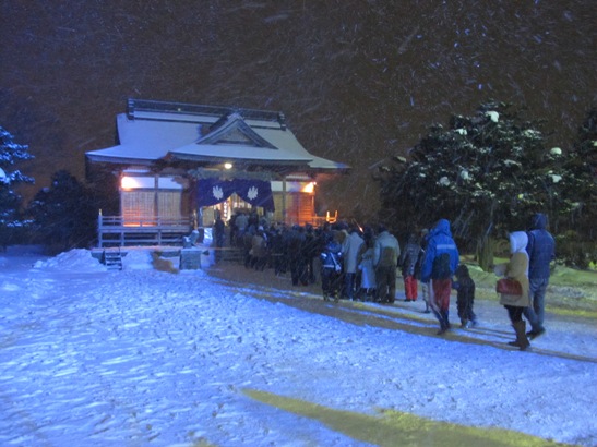 新年の八雲神社