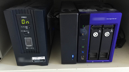 NASの電源が入らない