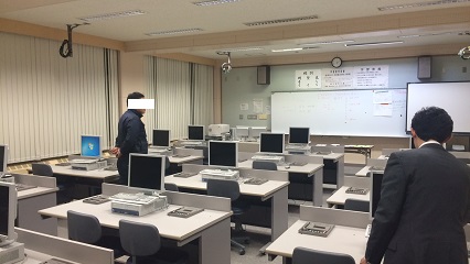 2中のパソコン室