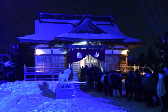 新年の八雲神社