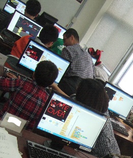 親子の様子
