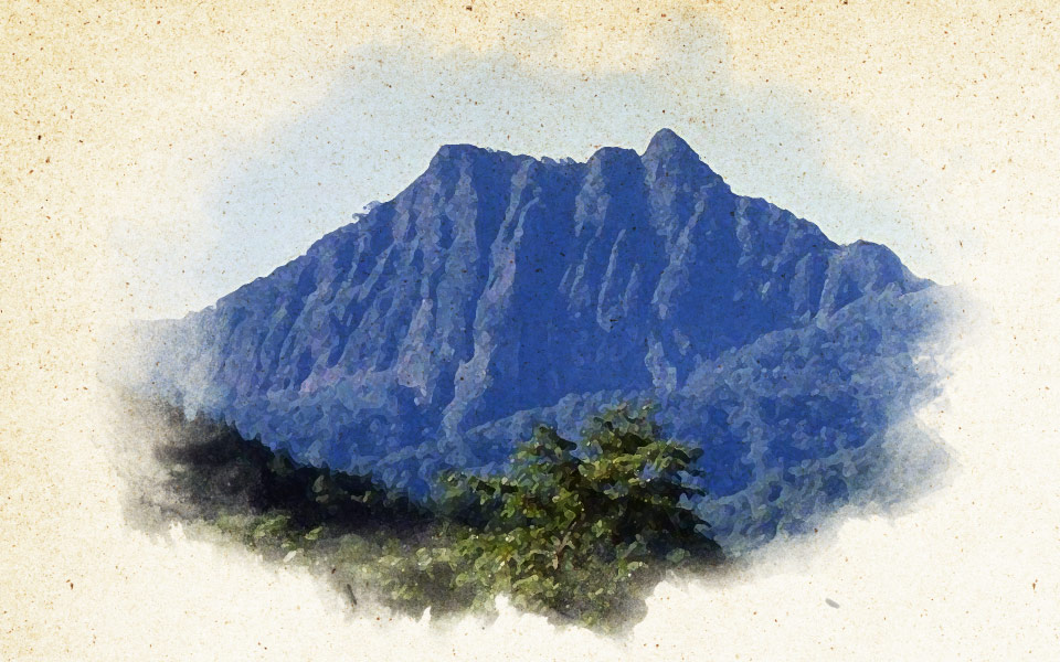 雄鉾岳的傳說