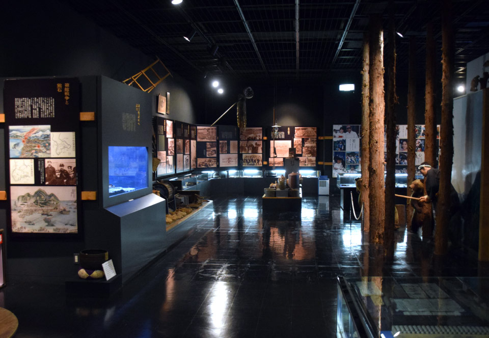 常設展示室內
