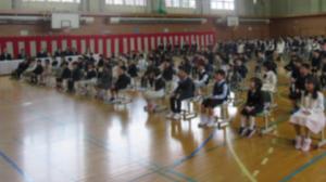 令和７年度　入学式
