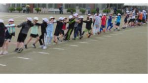 ３年綱引き２