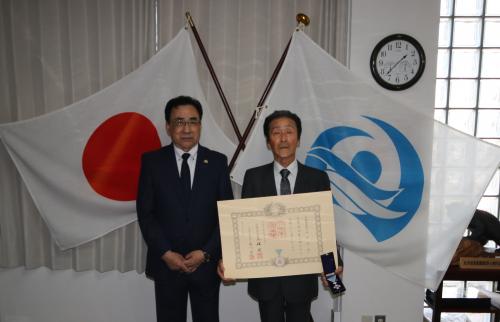 叙勲伝達式