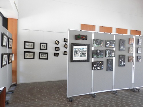 佐藤国男氏 木版画展