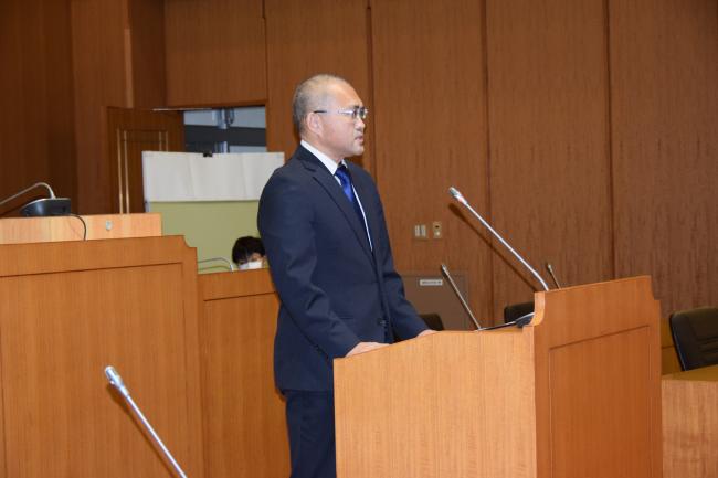 副町長就任挨拶