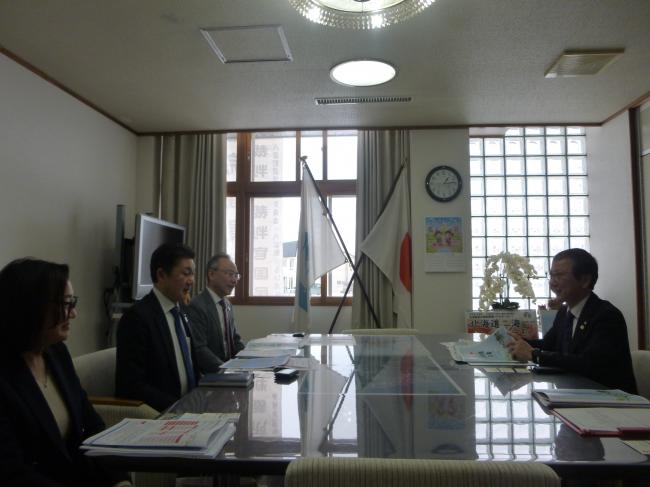 日本生命保険相互会社函館支社「意見交換」