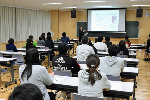 教育委員会課長補佐のお話