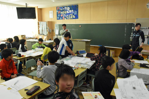 学芸員さんの説明