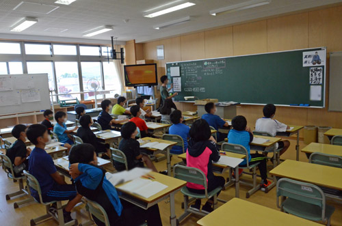 子供たちの学習の様子