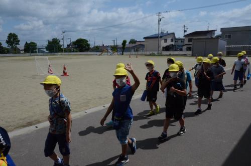 さらんべ公園出発