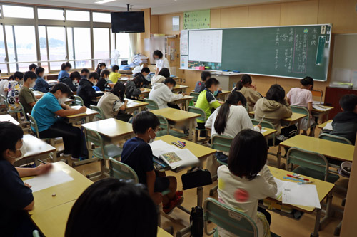 道徳の授業風景2