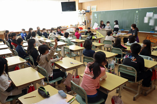 学級会の様子